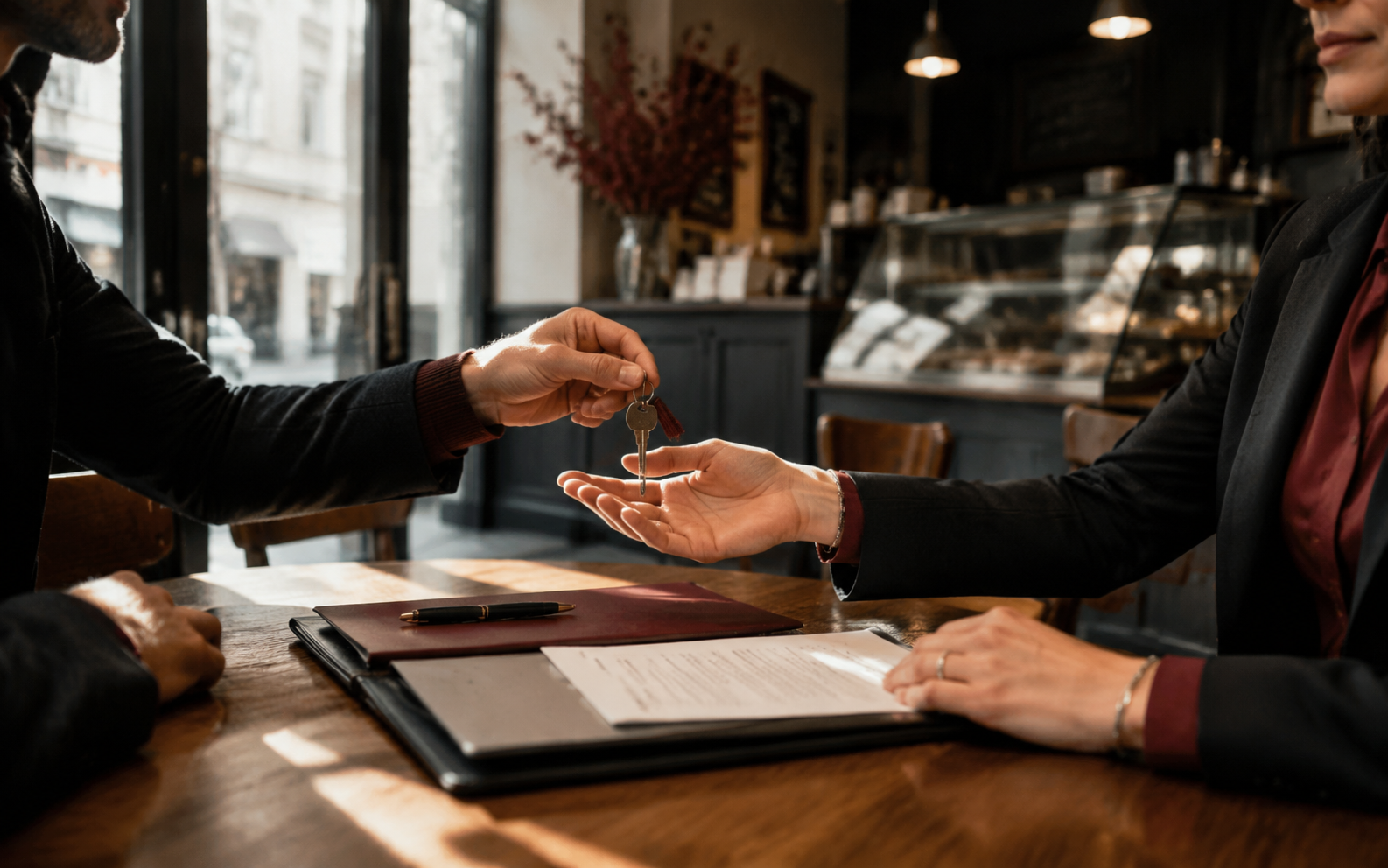 Remise des clés lors d’une cession de fonds de commerce