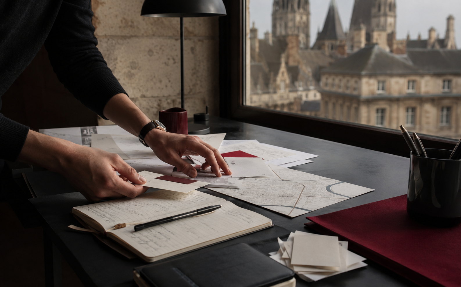 Entrepreneur structurant son projet de création d’entreprise à Caen